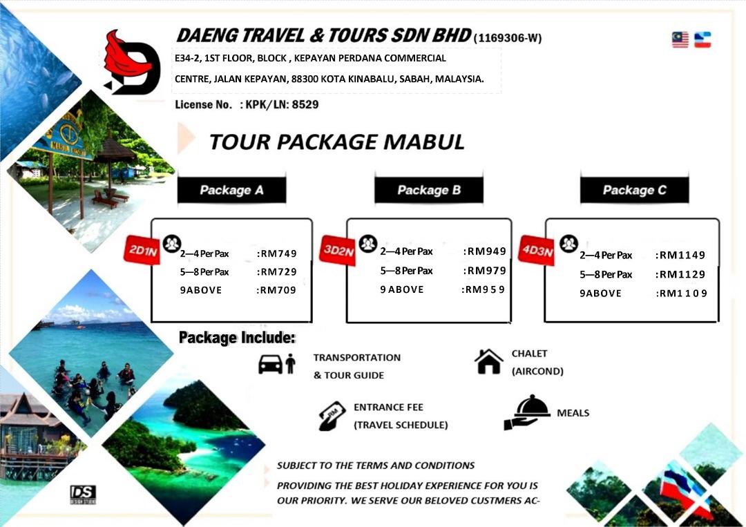 Pakej Pulau Mabul 2021 Cantik Sangat Daeng Travel Tours Sdn Bhd